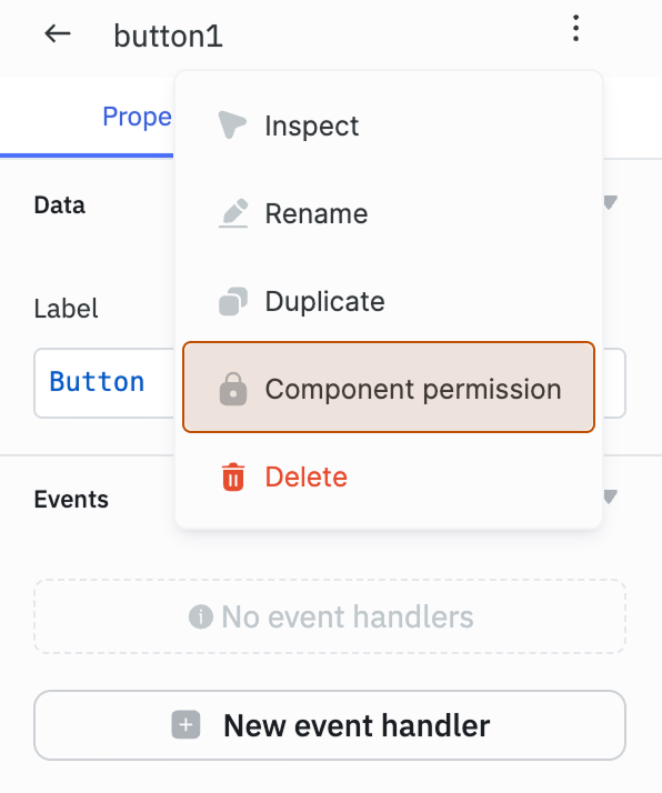 App Builder: Component library