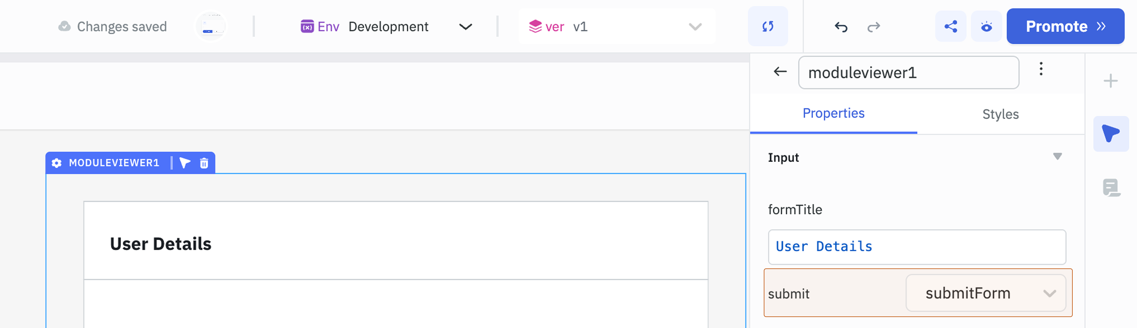 Query Input Settings