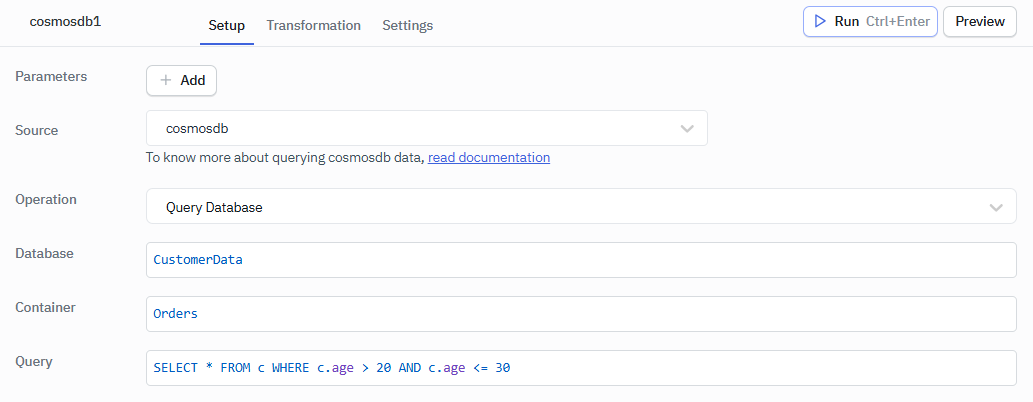 query database querying