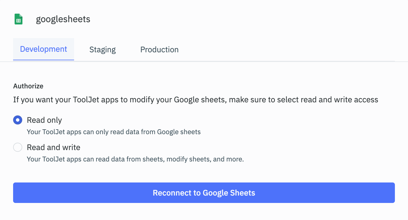 Google Sheet