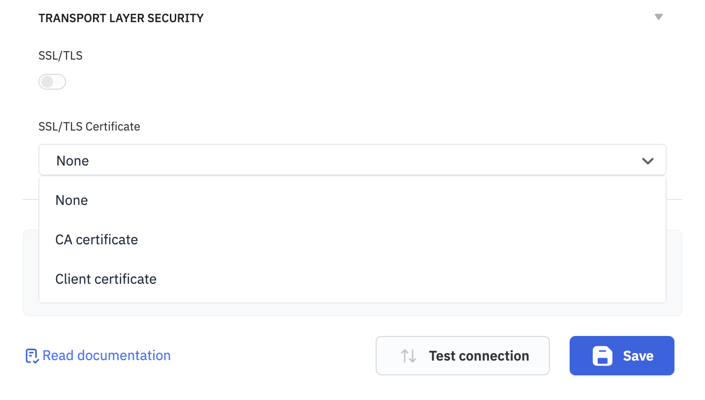 gRPC 2.0: connection configuration