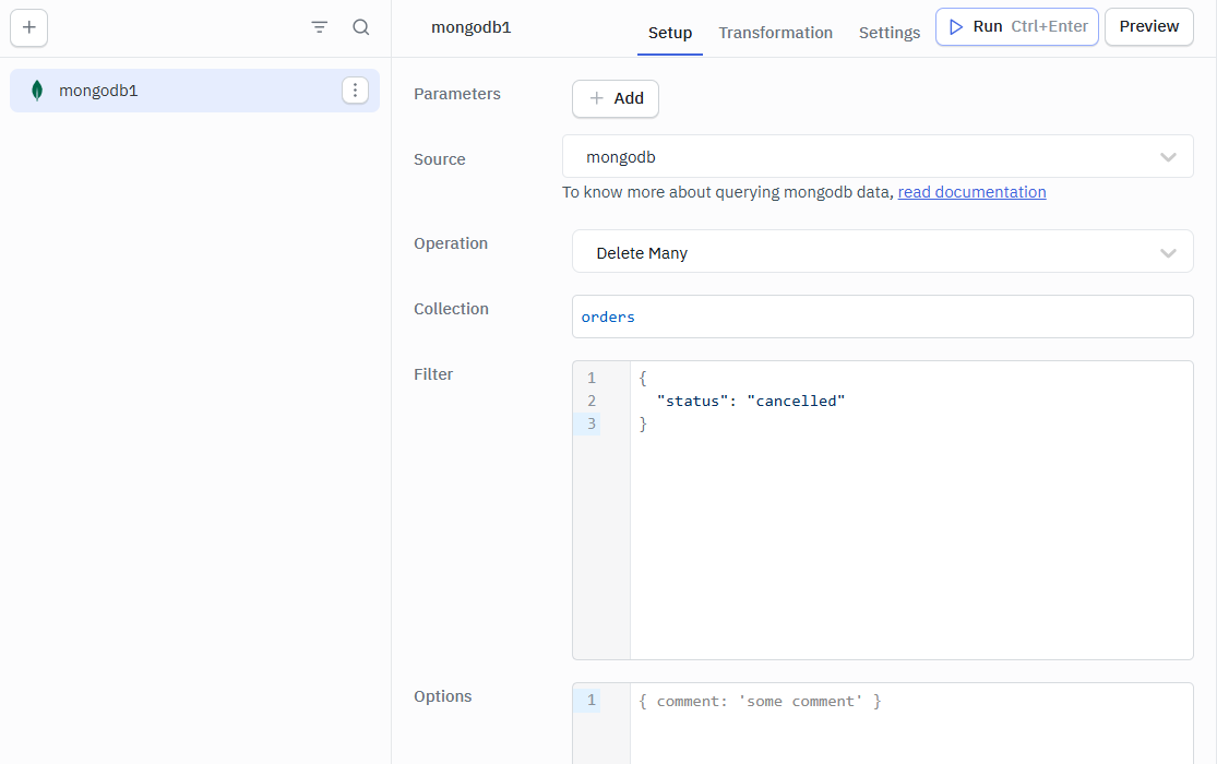 ToolJet - Mongo DB Find One