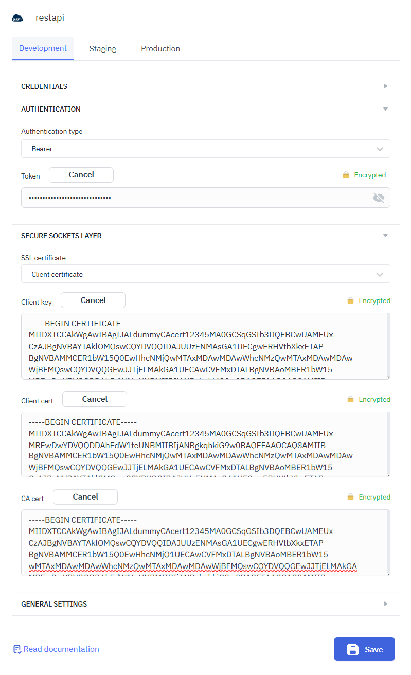 ToolJet - Data source - REST API