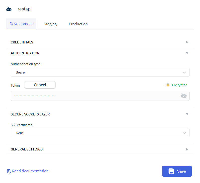 ToolJet - Data source - REST API