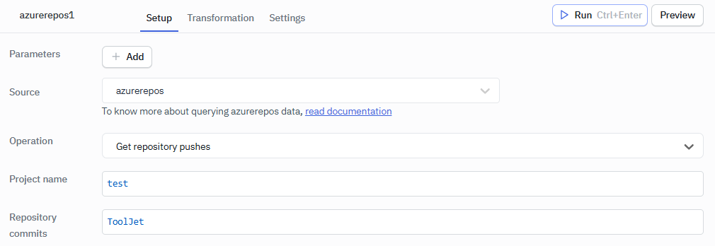 get repository pushes