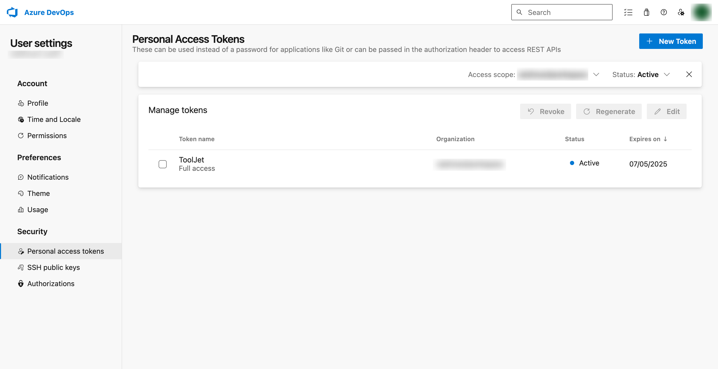 get azure repository
