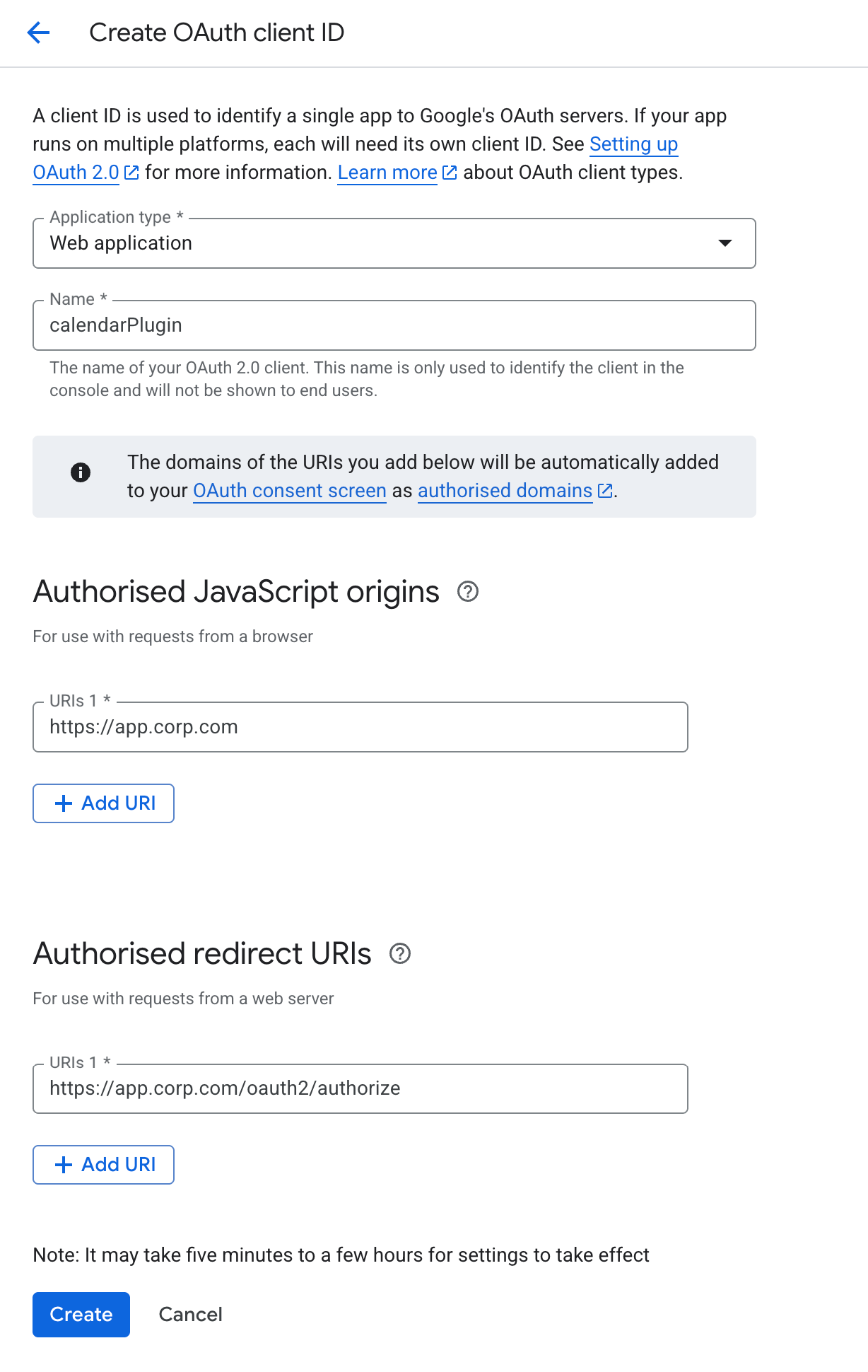 General Settings: SSO