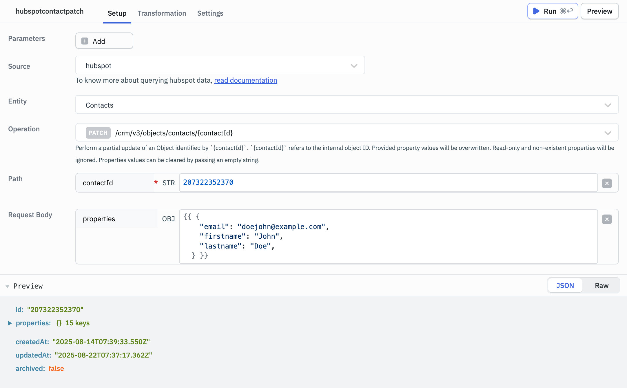 HubSpot Configuration