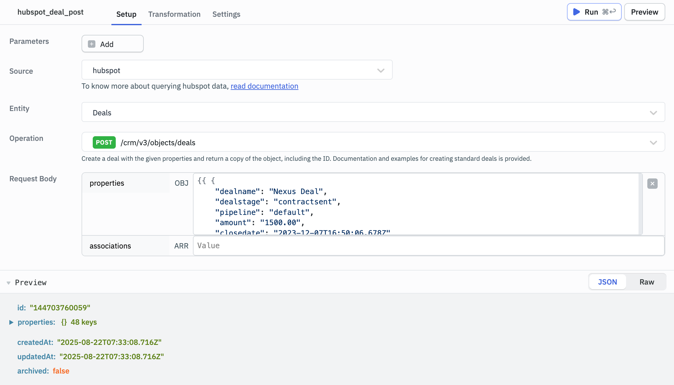 HubSpot Configuration