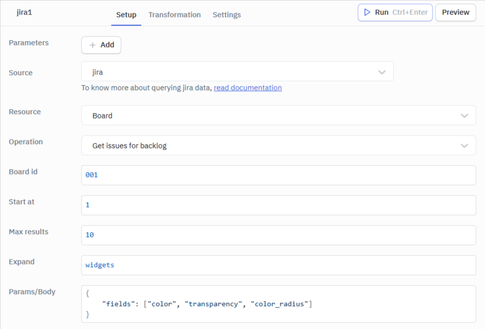Jira Backlog Issues
