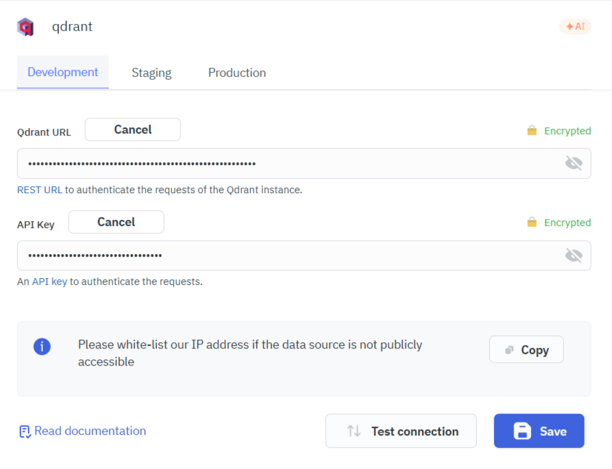Qdrant Configuration