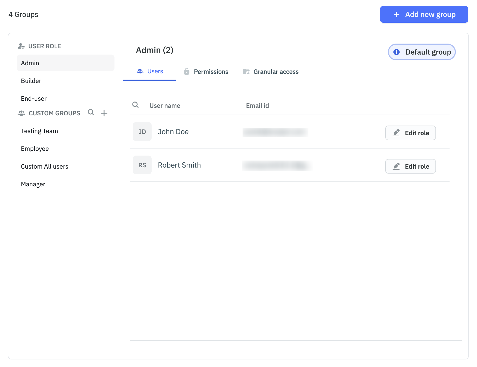 Platform Overview - Access Control