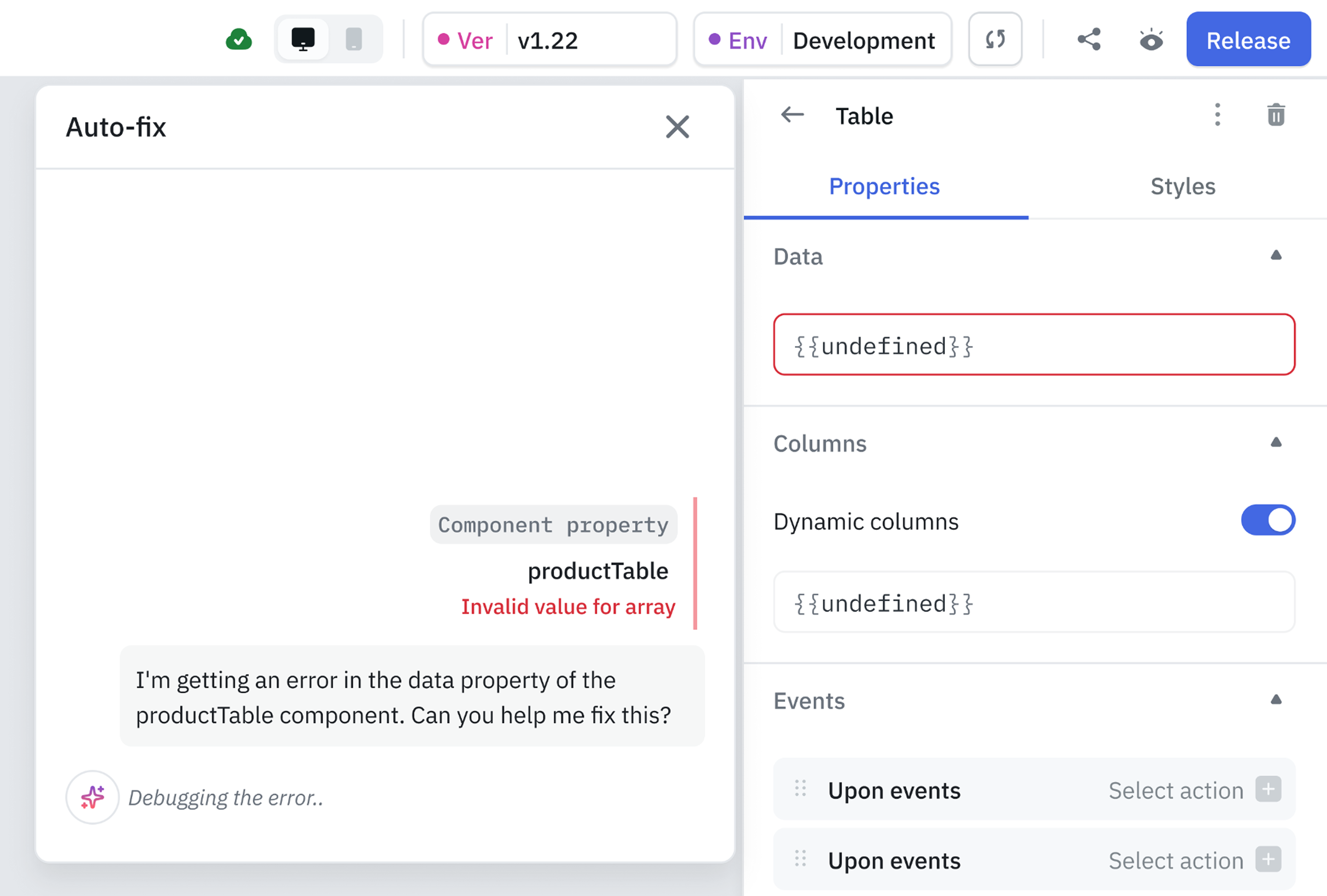 AI processing the response