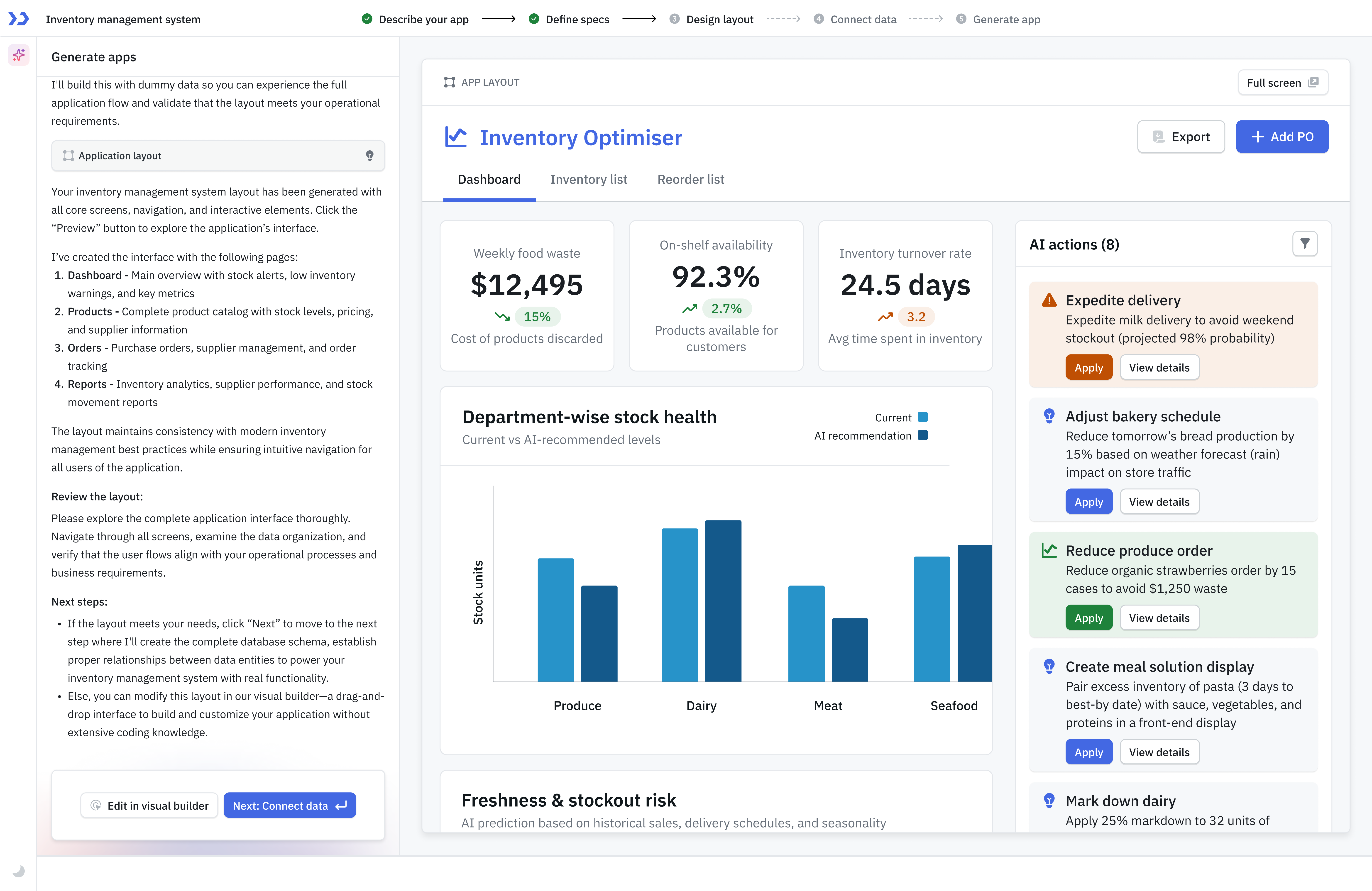 tooljet generate apps
