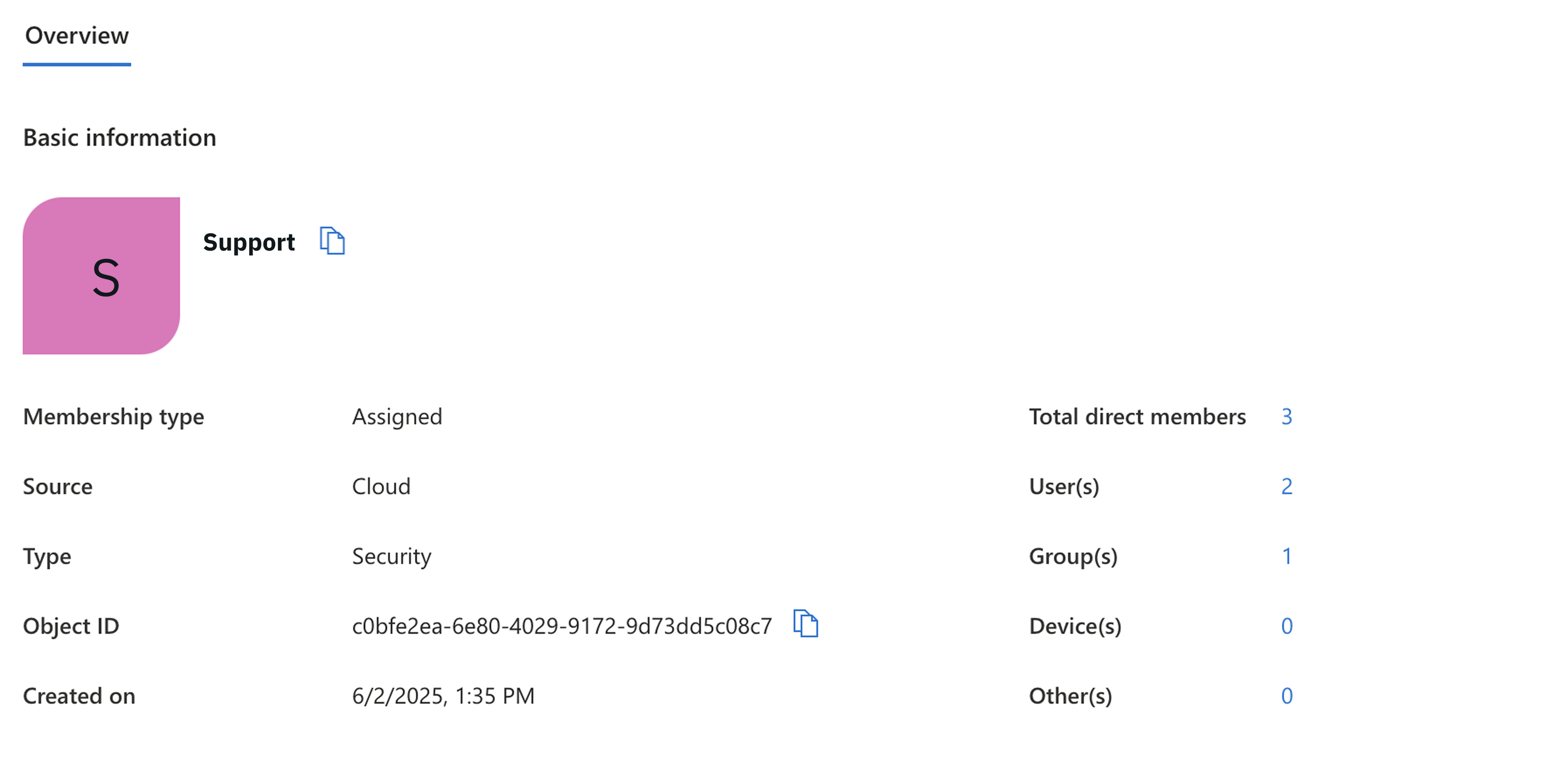 SAML Group Sync Config
