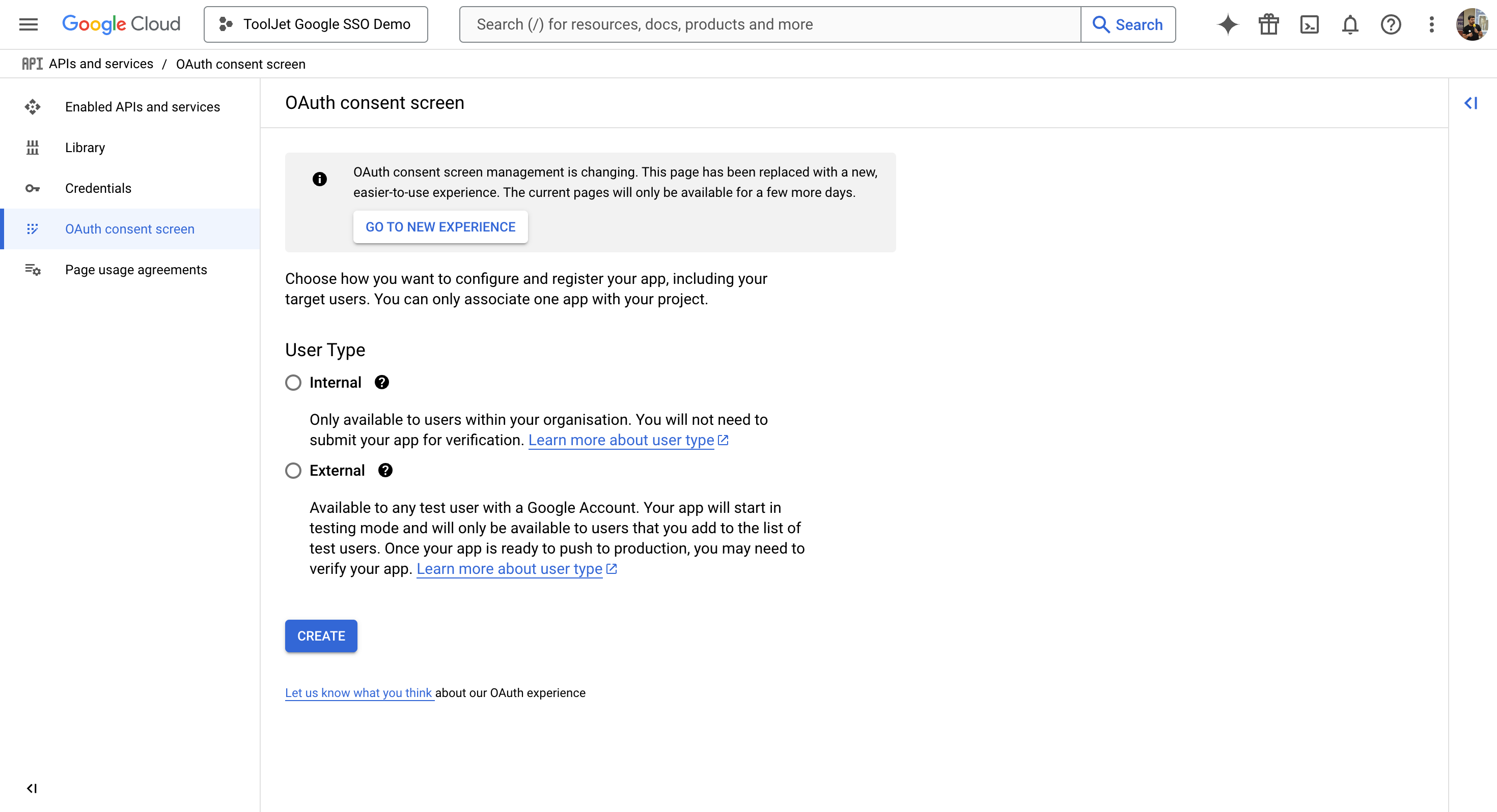 General Settings: SSO