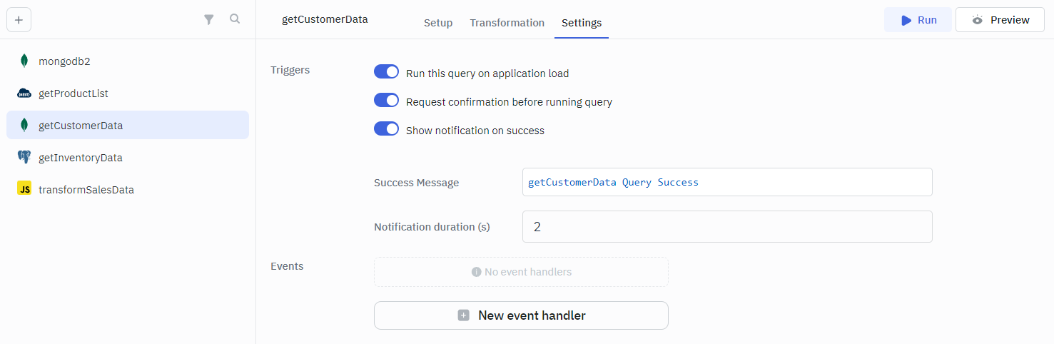 Query Editor