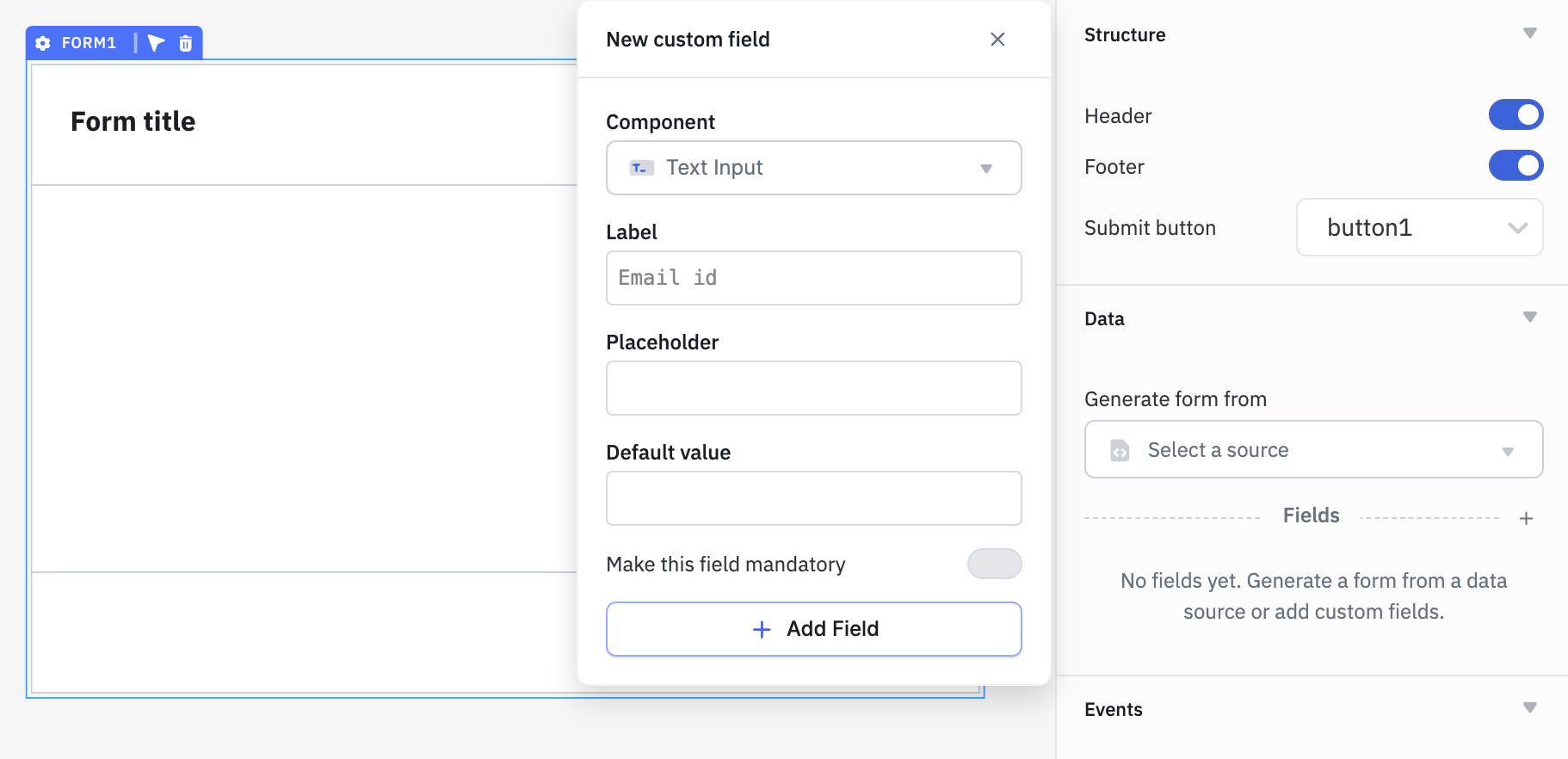 Component Event Handler