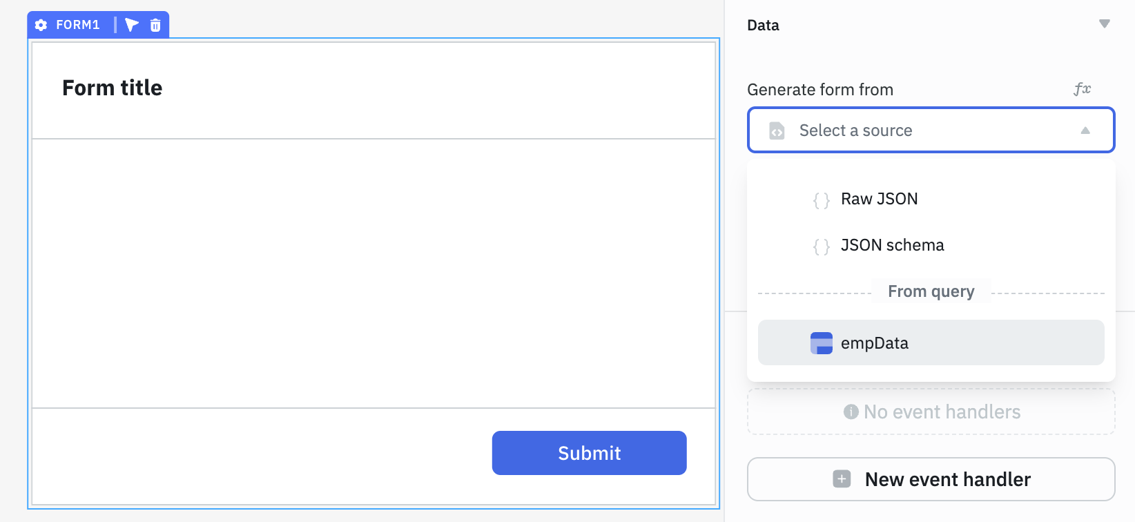 Component Event Handler