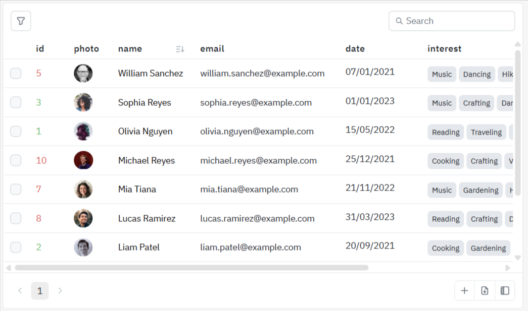 Text Color Based on Row Data