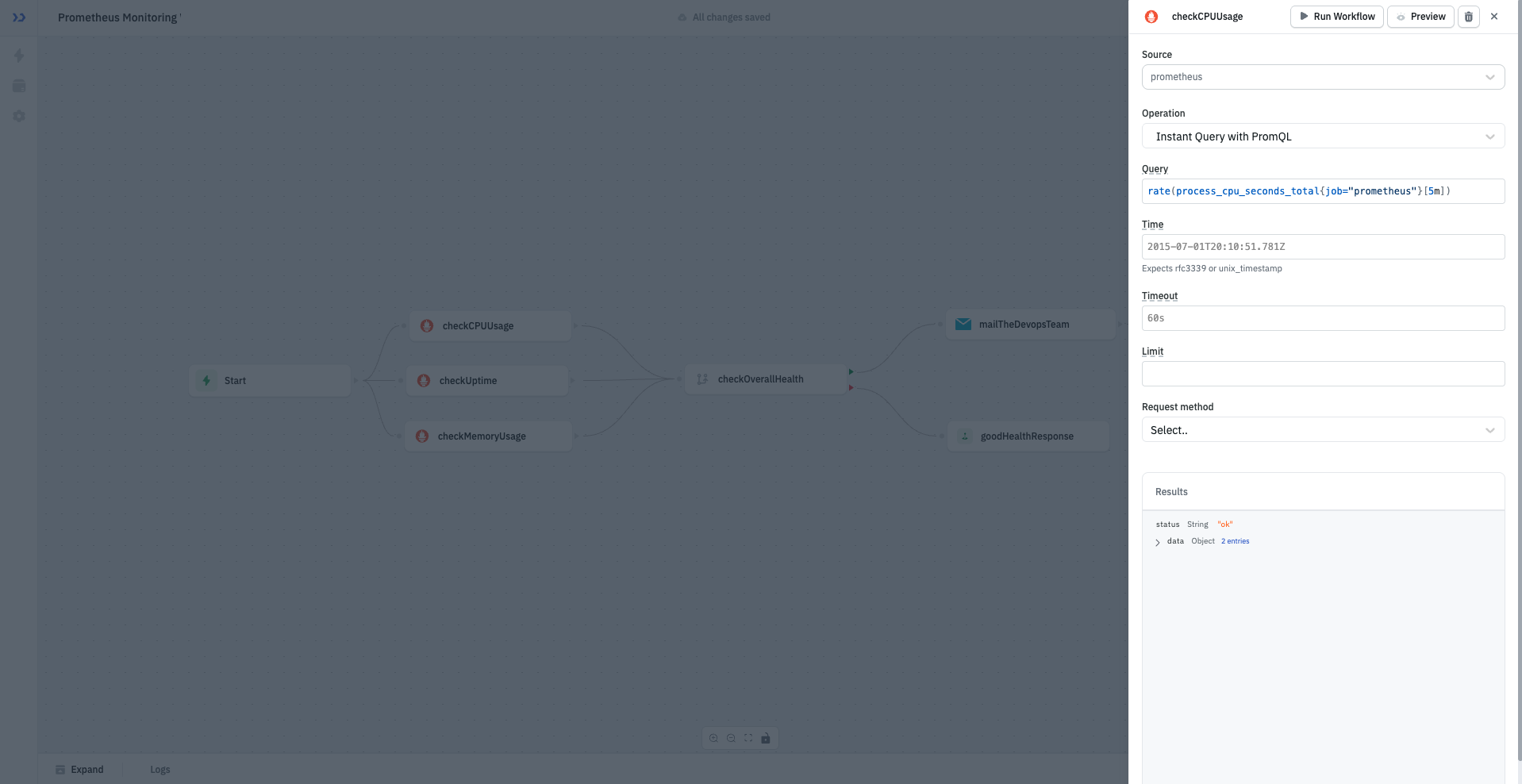 Sample Prometheus Node