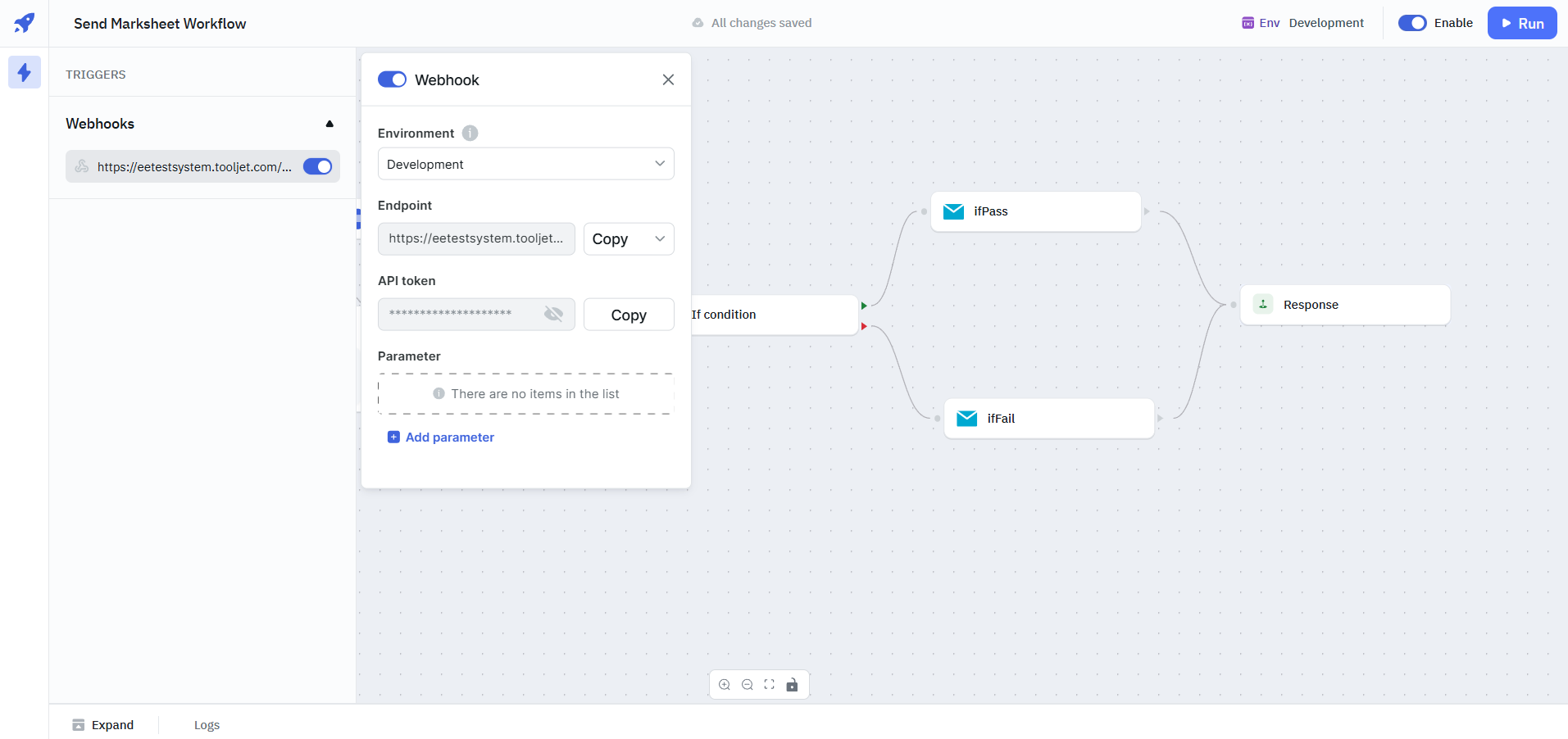 Enable Webhook